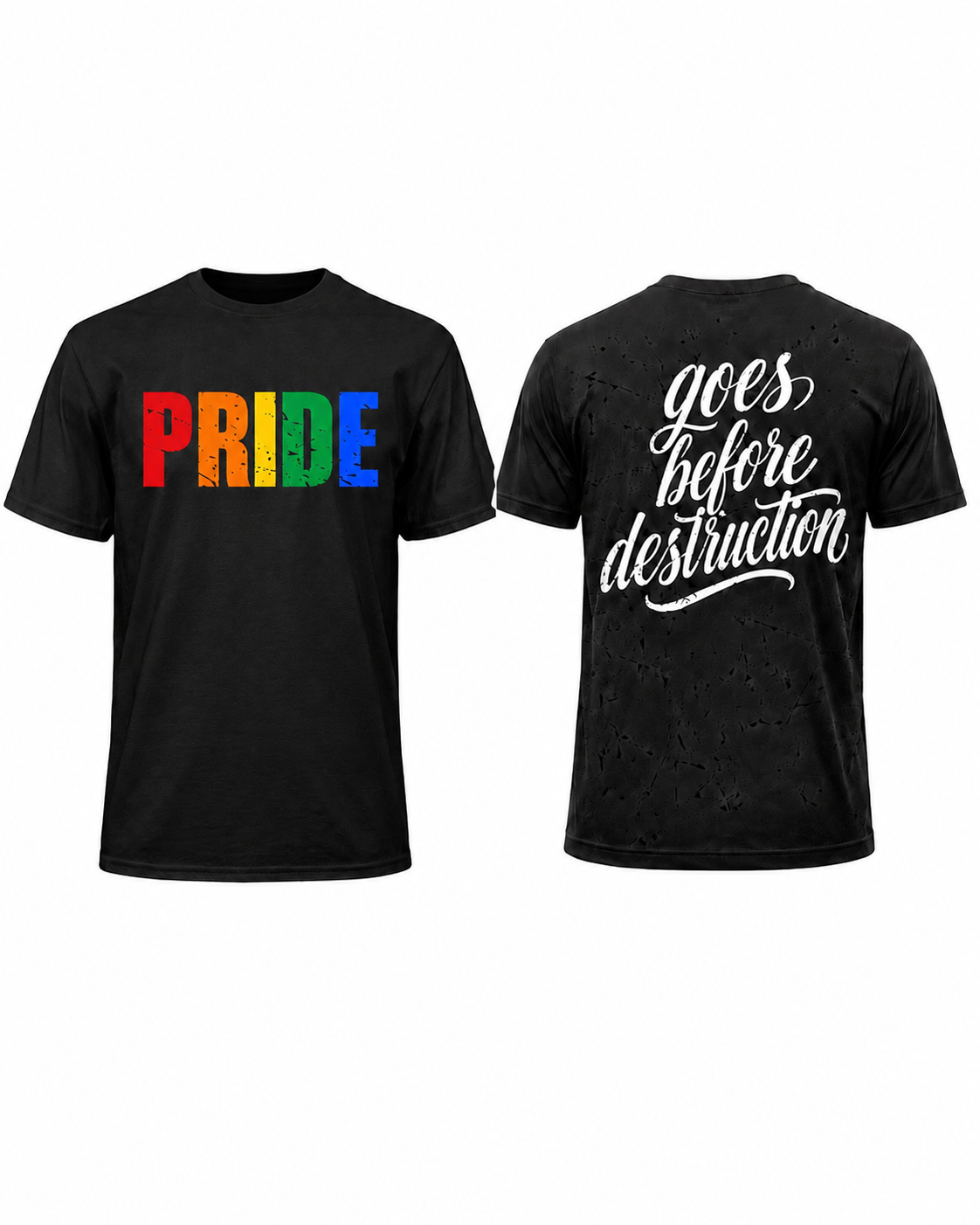 PRIDE Collection — Proverbs 16:18 Adult T-Shirt